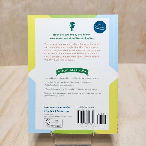 Ivy + Bean Girls Youth Chapter Book by Annie Barrows + Sophie Blackall - Book 1 - Picture 2 of 2